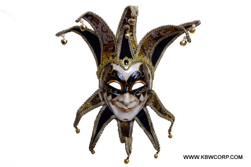 Detail Medieval Jester Mask Nomer 9