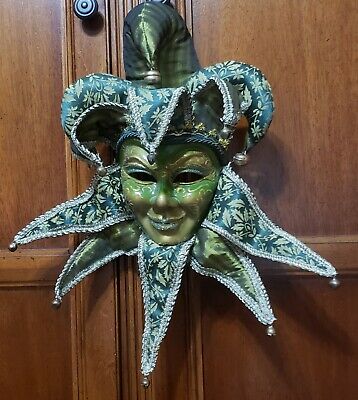 Detail Medieval Jester Mask Nomer 10