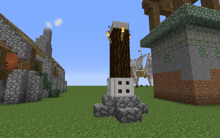 Detail Medieval Lamp Post Minecraft Nomer 46