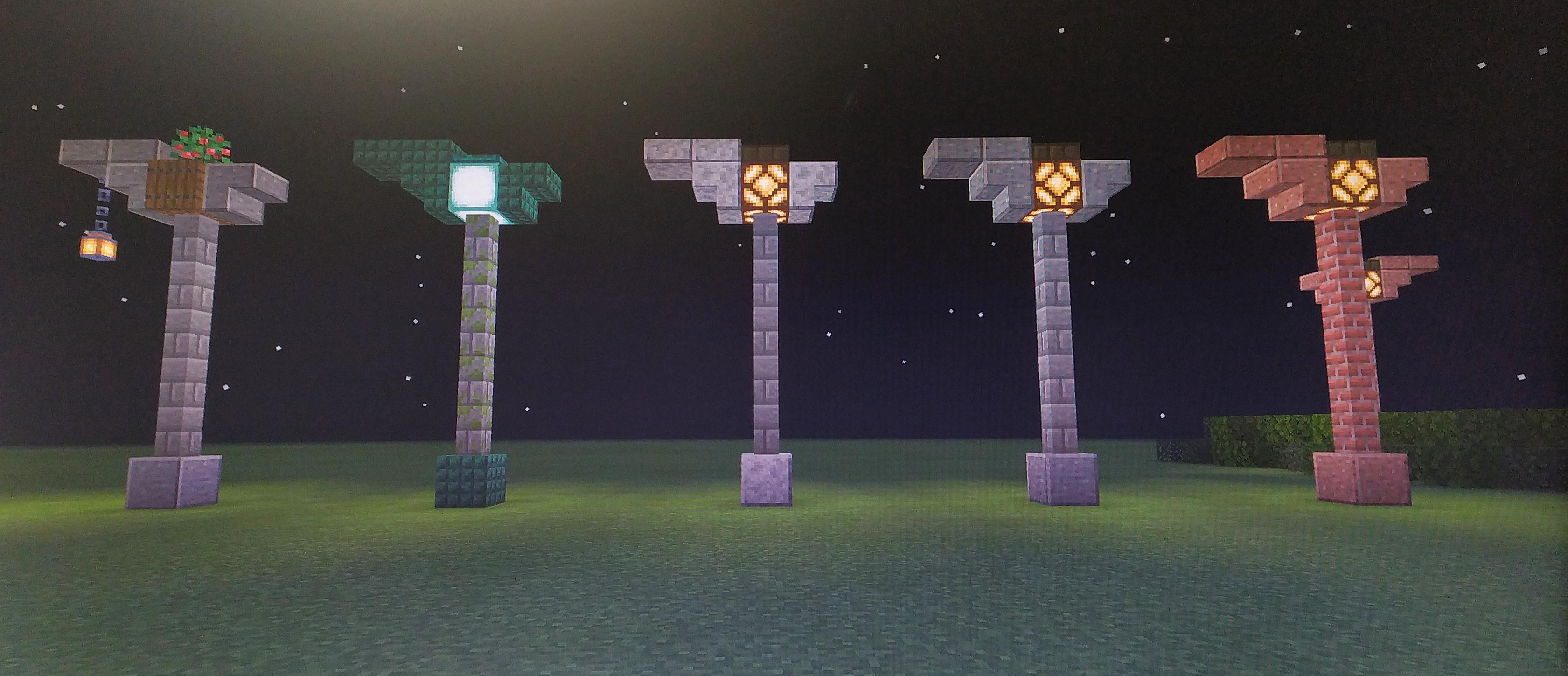 Detail Medieval Lamp Post Minecraft Nomer 48