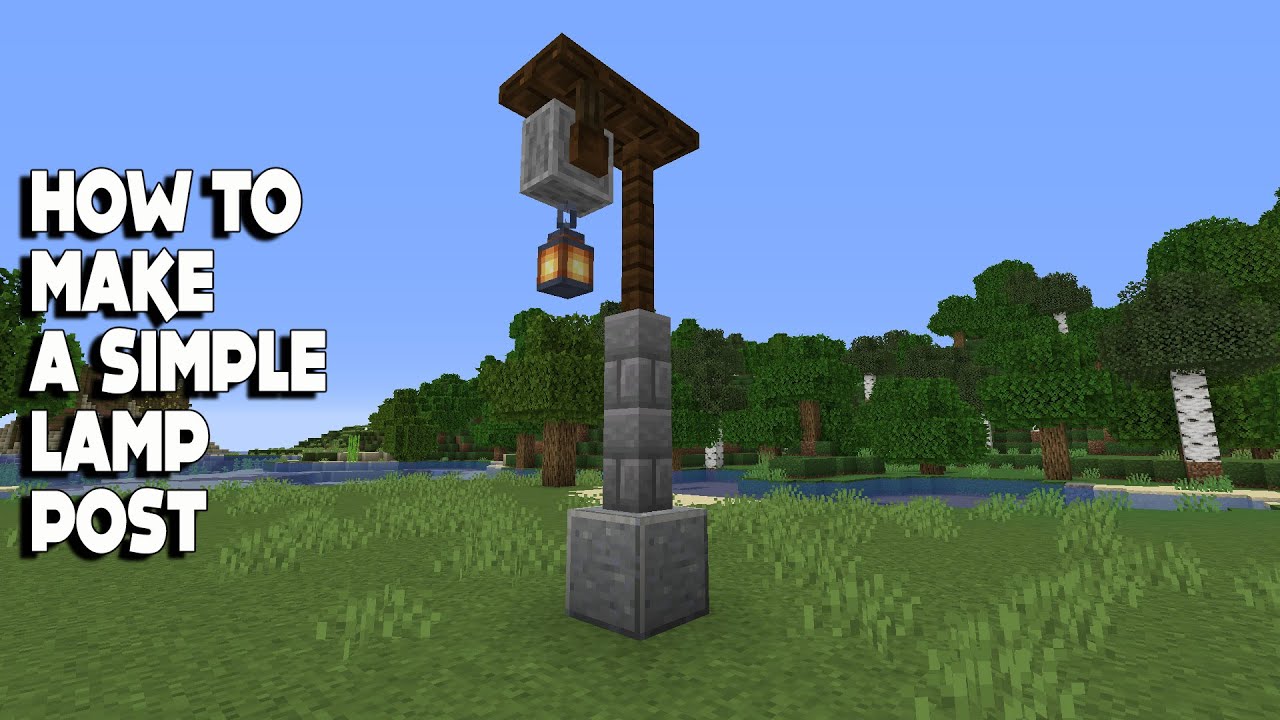 Detail Medieval Lamp Post Minecraft Nomer 8