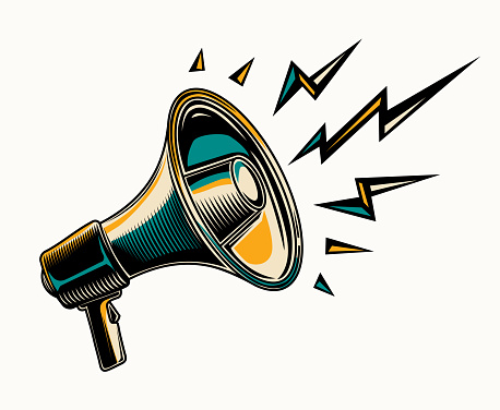 Detail Megaphone Vector Png Nomer 29