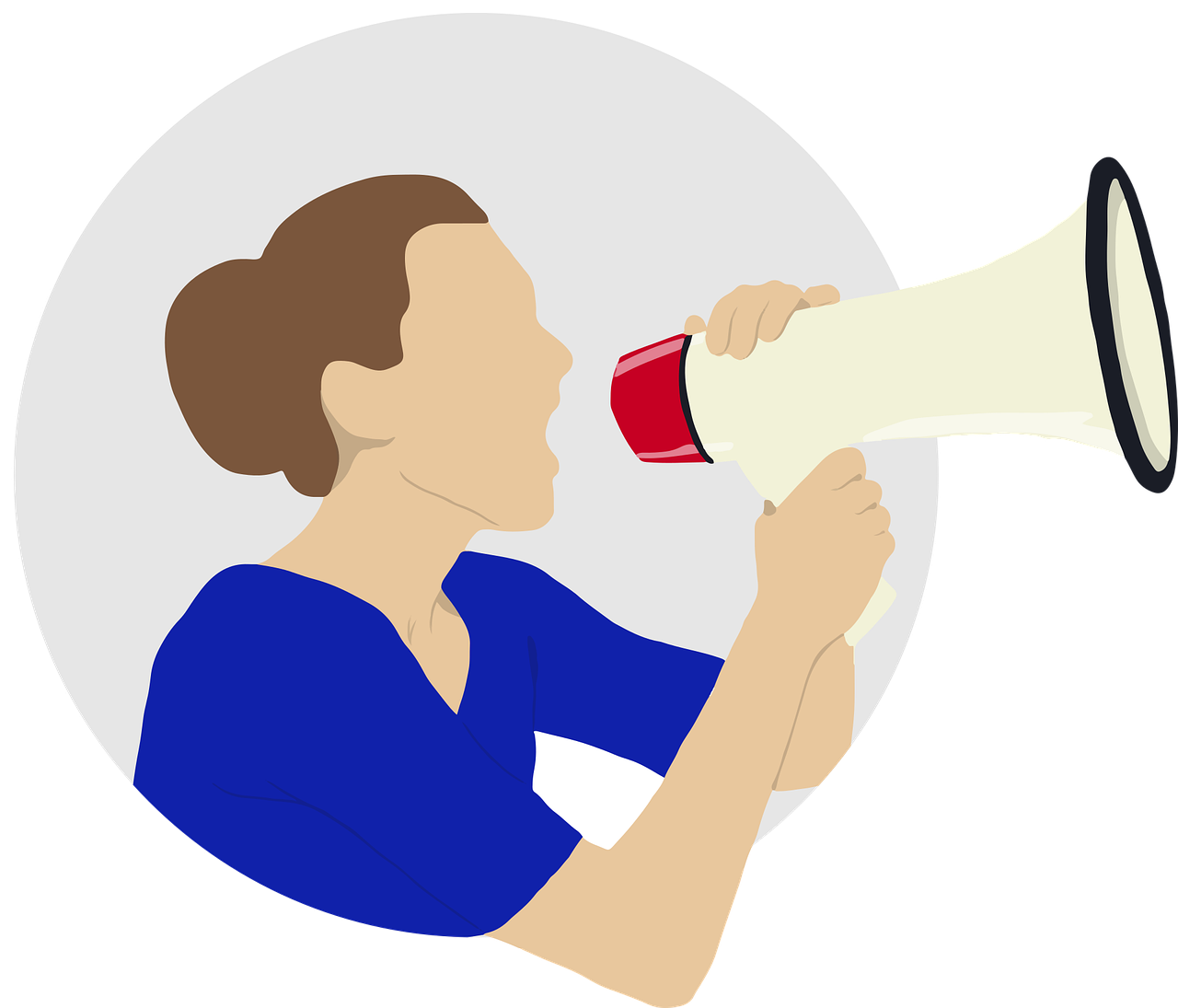 Detail Megaphone Vector Png Nomer 33