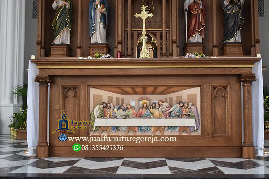 Detail Meja Altar Gereja Katolik Nomer 35