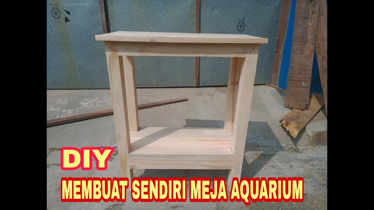 Detail Meja Aquarium Dari Kayu Bekas Nomer 4