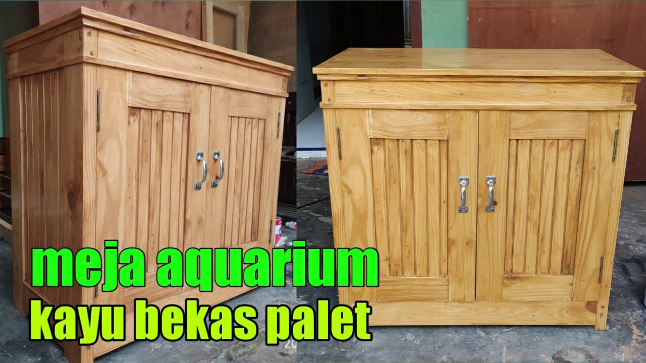 Detail Meja Aquarium Dari Kayu Bekas Nomer 32