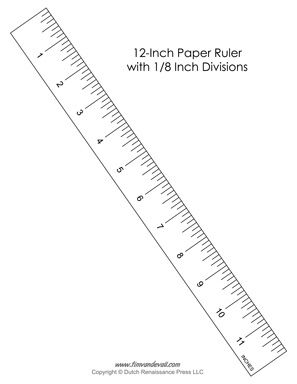 Detail Pic Of Ruler In Inches Nomer 15