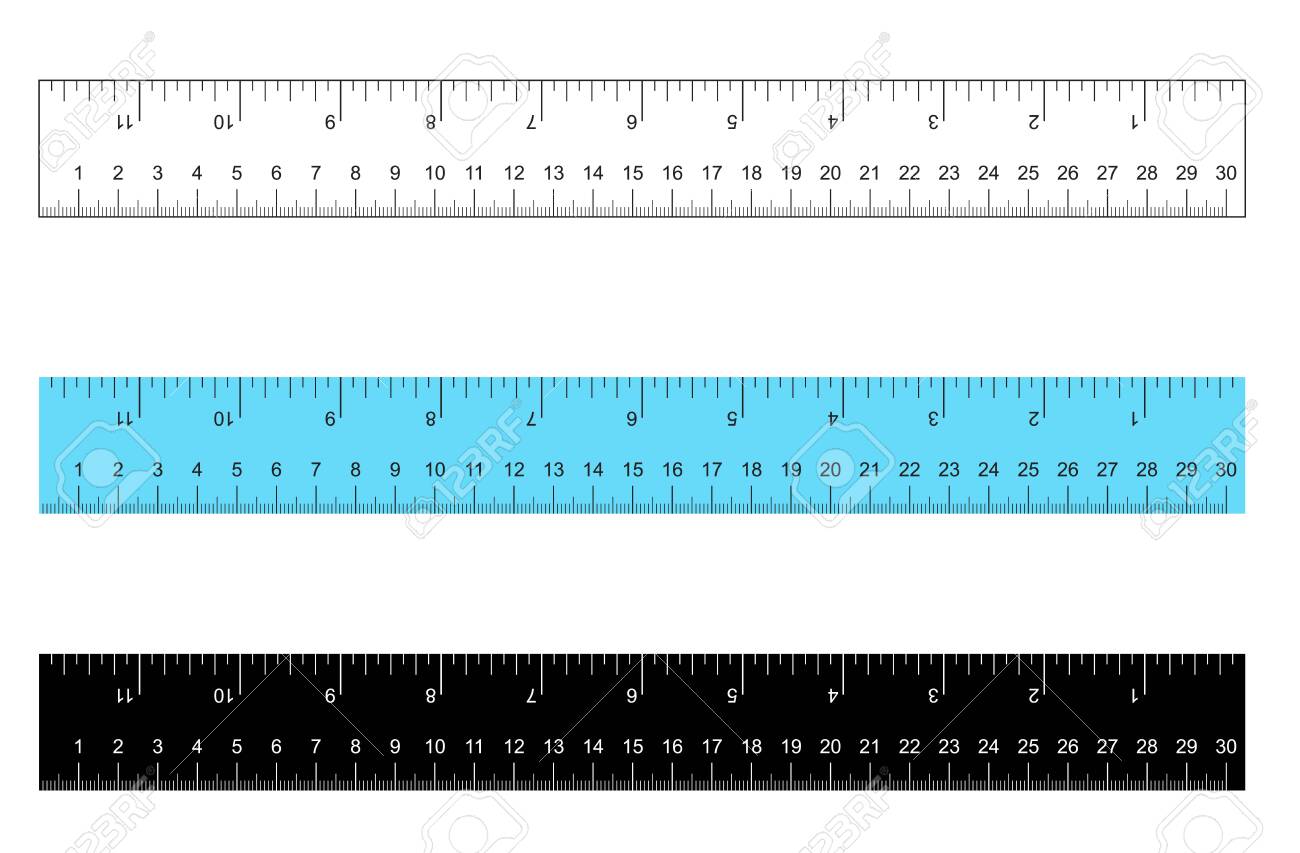 Detail Pic Of Ruler In Inches Nomer 20