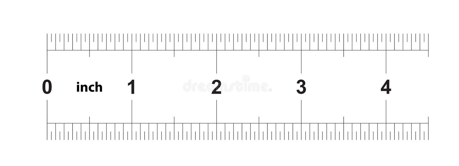 Detail Pic Of Ruler In Inches Nomer 25