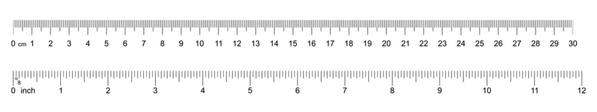 Detail Pic Of Ruler In Inches Nomer 46