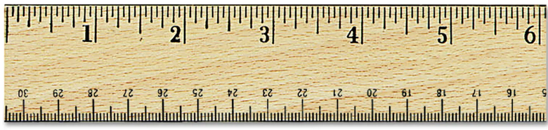 Detail Pic Of Ruler In Inches Nomer 48