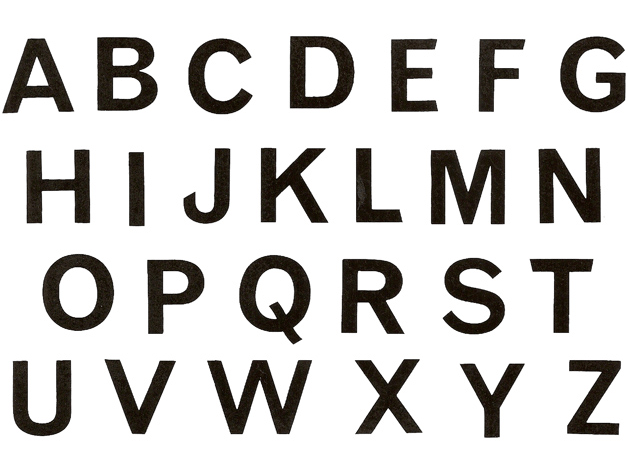 Detail Pic Of The Alphabet Nomer 5
