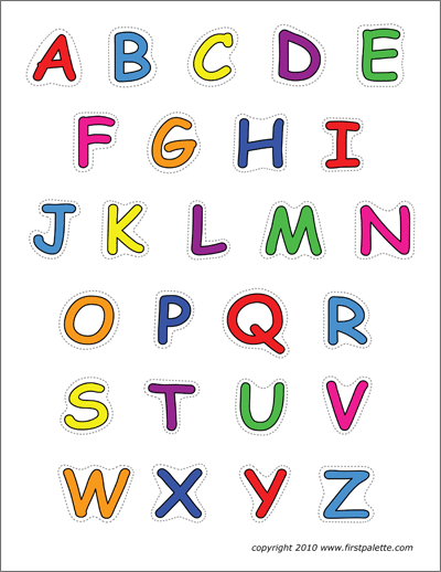 Detail Pic Of The Alphabet Nomer 9