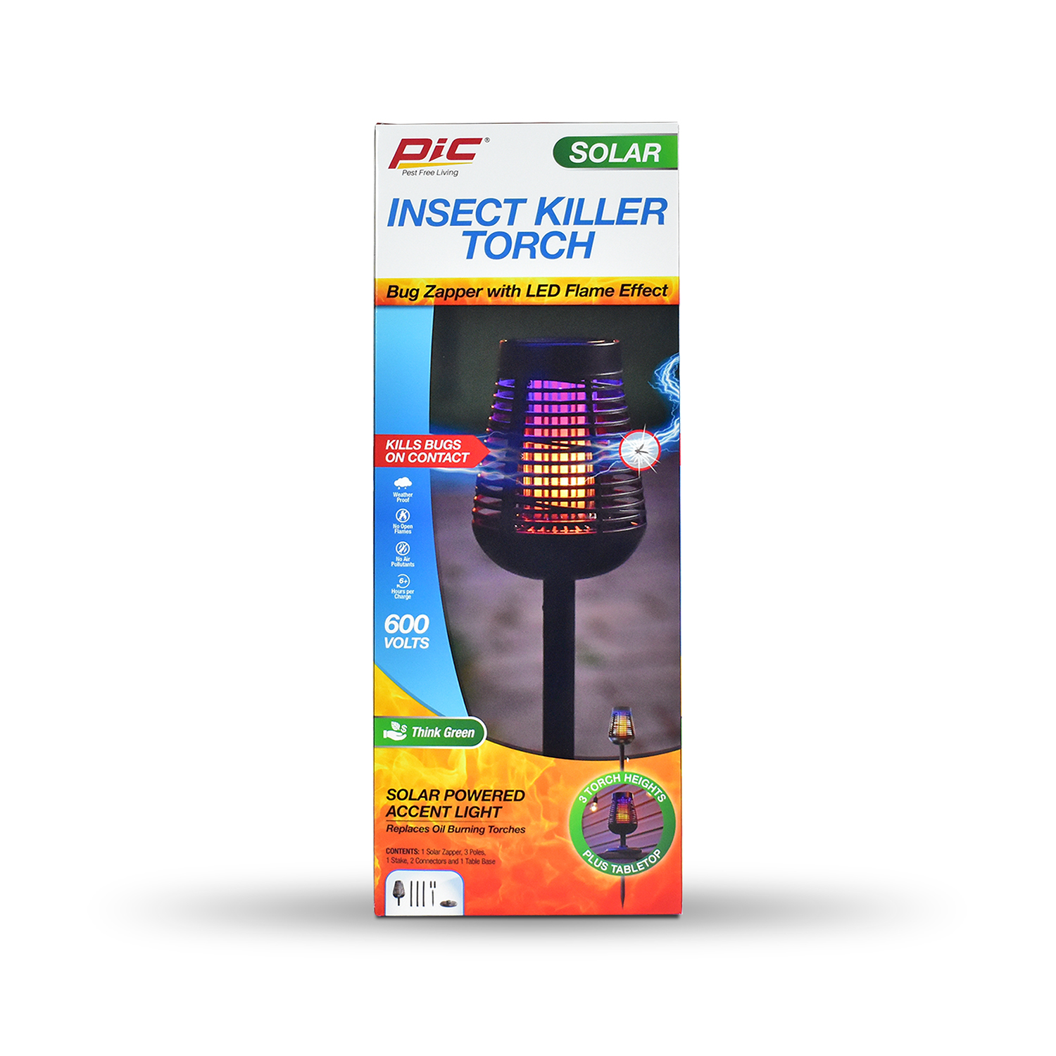 Detail Pic Solar Insect Killer Torch Nomer 15