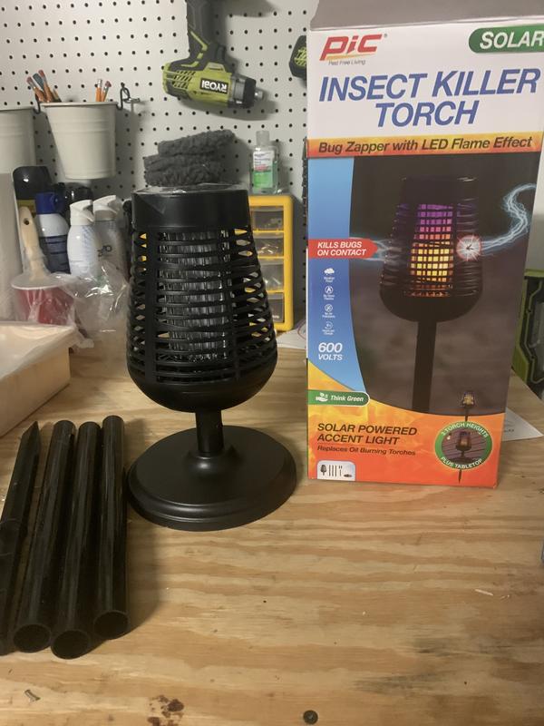 Detail Pic Solar Insect Killer Torch Nomer 35