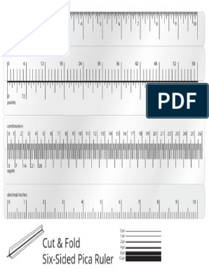 Detail Pica Ruler Printable Nomer 3