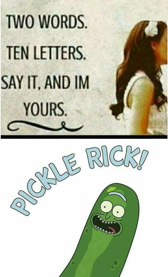 Detail Pickle Rick Meme Nomer 38