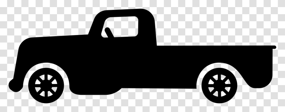 Detail Pickup Truck Silhouette Clip Art Nomer 50