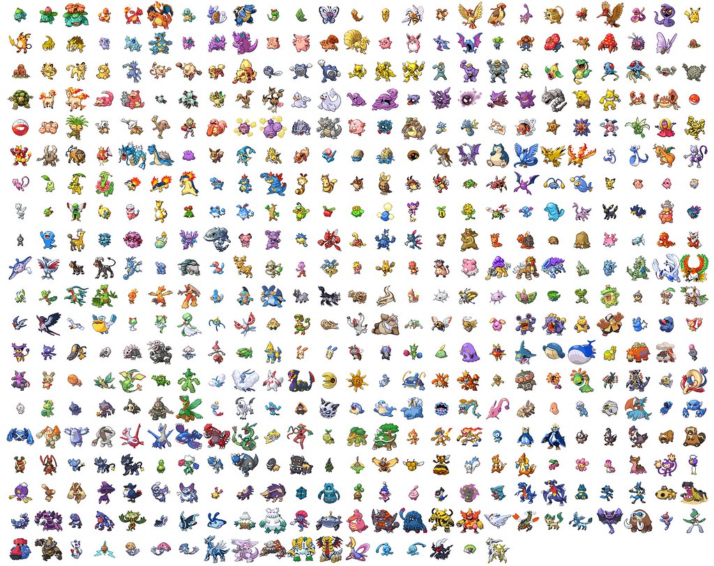 Detail Pics Of All Pokemon Nomer 22