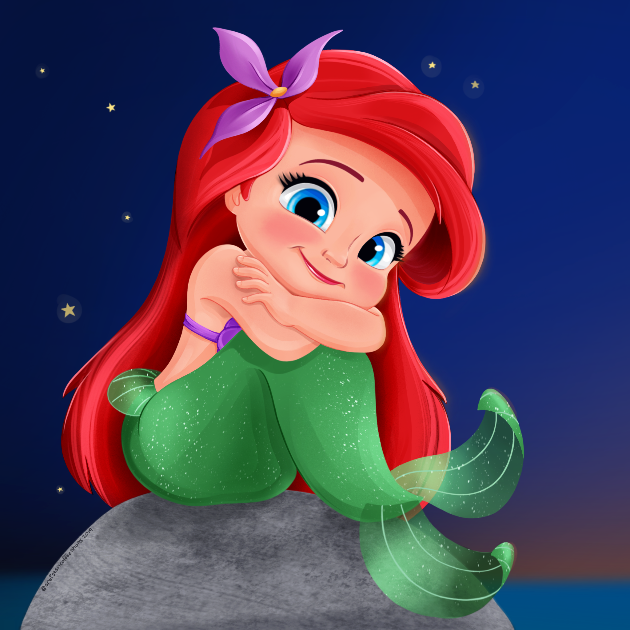 Detail Pics Of Ariel The Mermaid Nomer 7