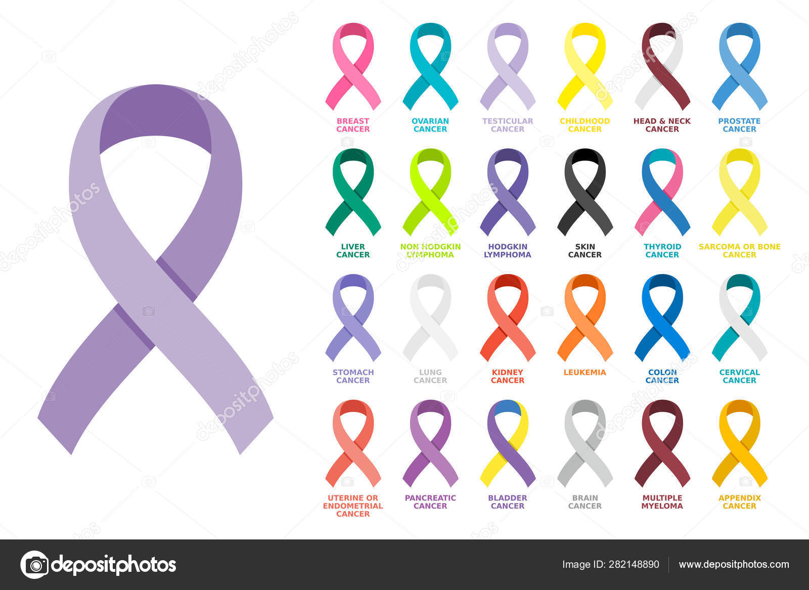 Detail Pics Of Cancer Ribbons Nomer 23