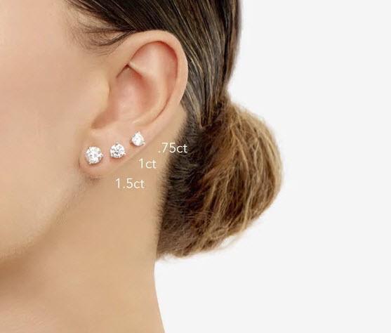 Detail Pics Of Diamond Earrings Nomer 53