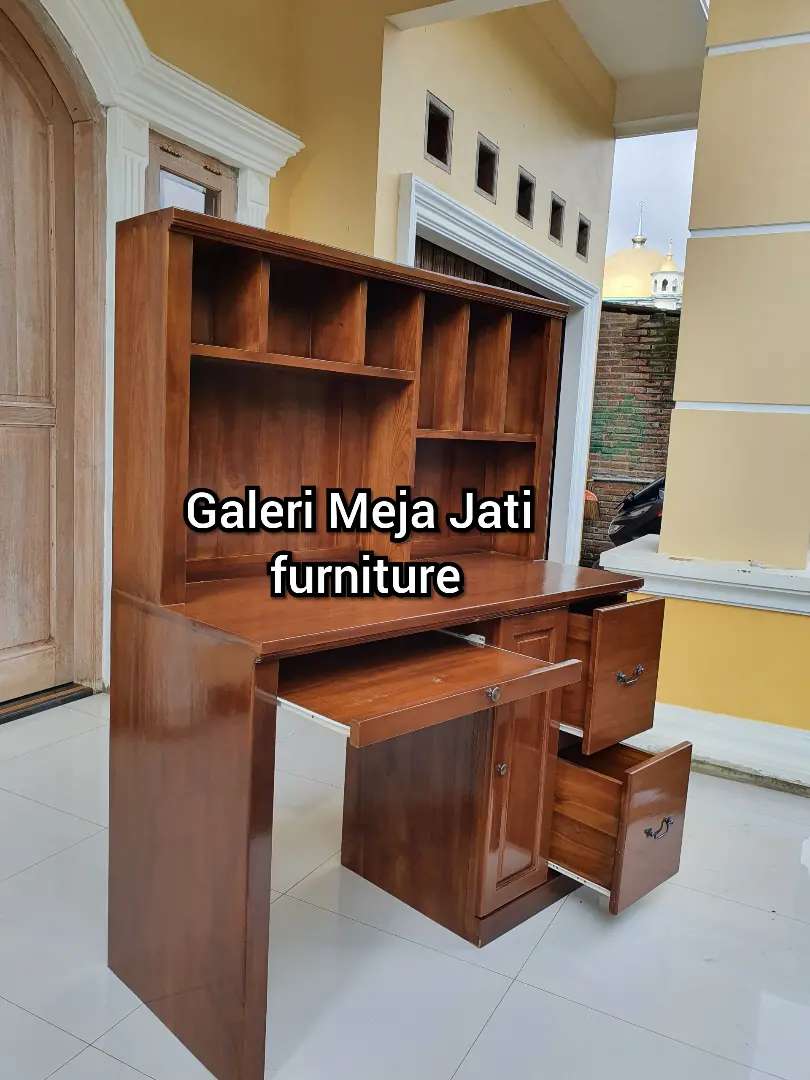 Detail Meja Belajar Anak Kayu Nomer 17