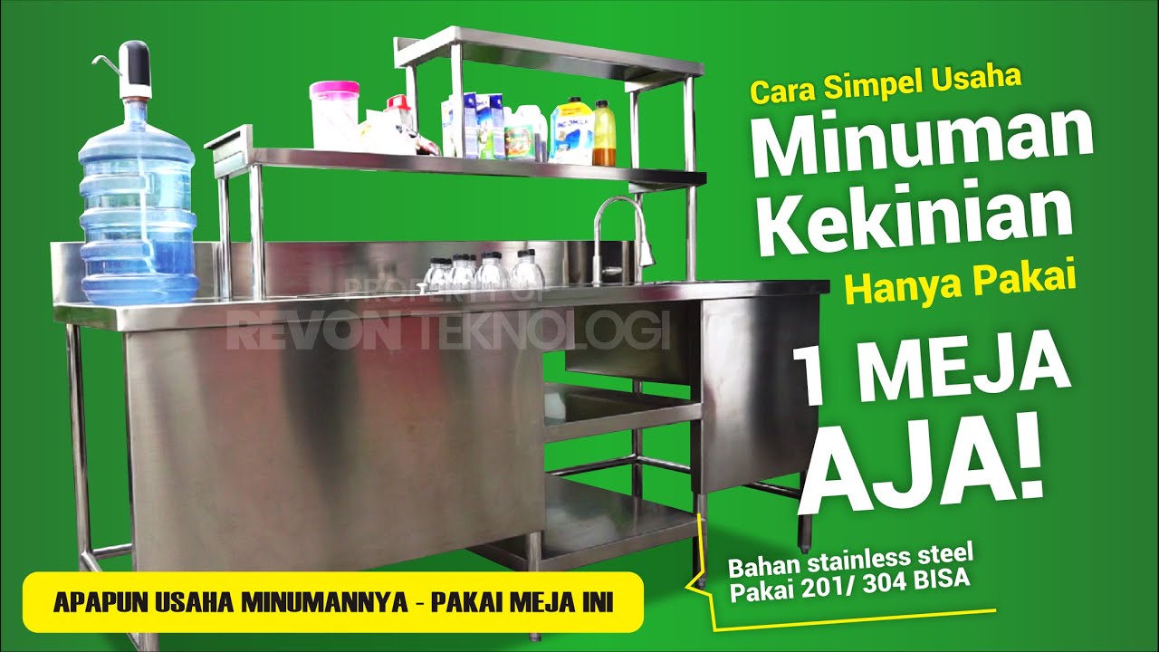 Detail Meja Jualan Es Kekinian Nomer 19