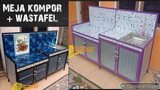 Detail Meja Kompor Dan Wastafel Dari Kayu Nomer 24