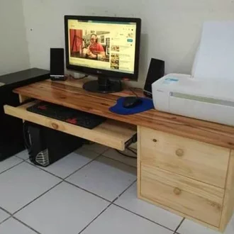 Detail Meja Komputer Duduk Nomer 10