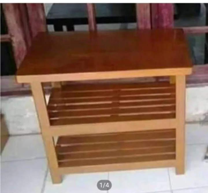 Detail Meja Magicom Kayu Nomer 20