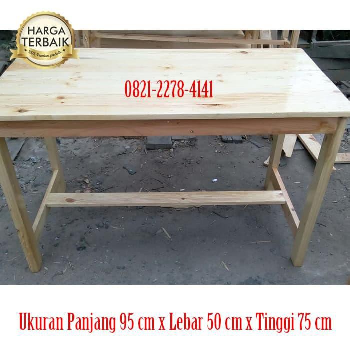 Detail Meja Panjang Kayu Nomer 46