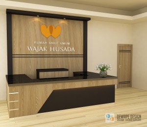 Detail Meja Resepsionis Rumah Sakit Nomer 21