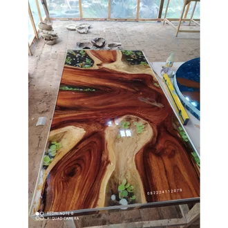 Detail Meja Resin Epoxy Nomer 31