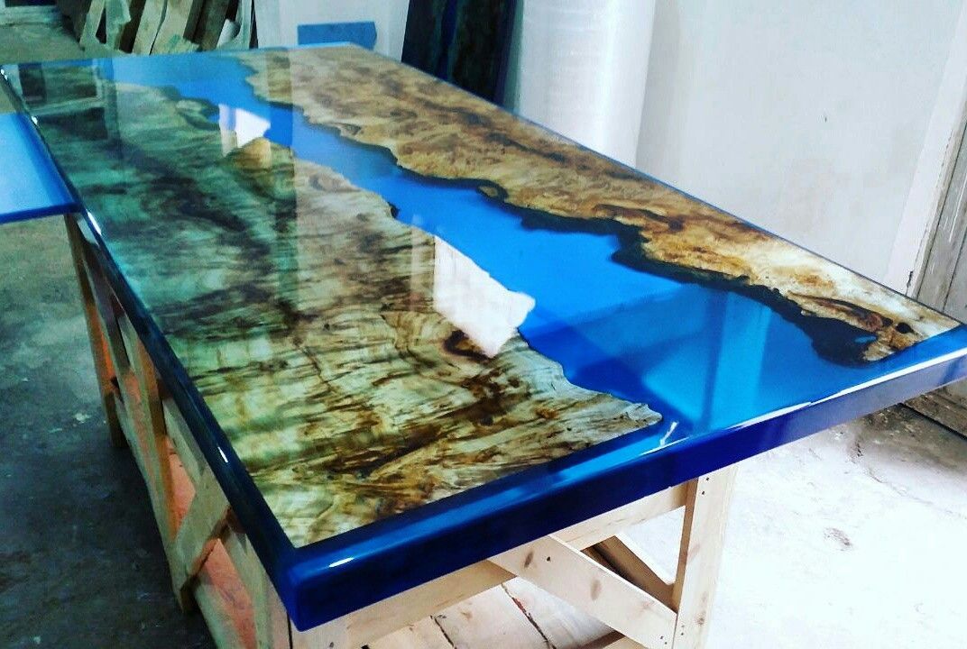 Detail Meja Resin Epoxy Nomer 9