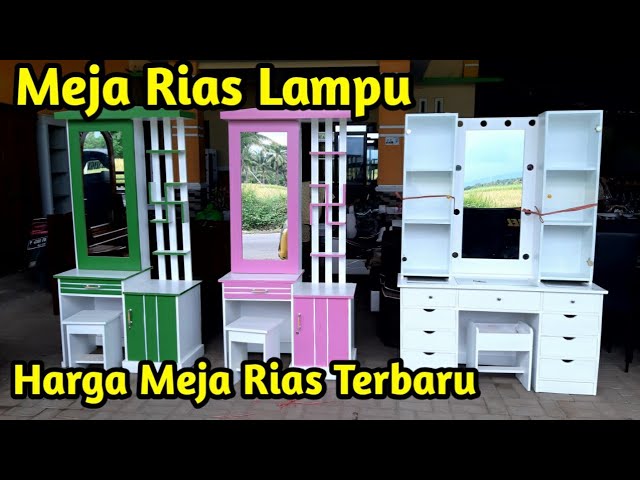 Detail Meja Rias Lampu Minimalis Nomer 30