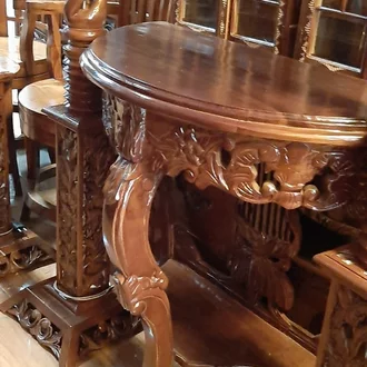 Detail Meja Setengah Lingkaran Nomer 35