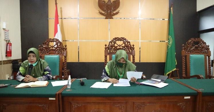 Detail Meja Sidang Pengadilan Nomer 20