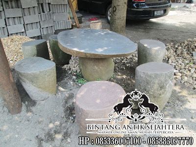 Detail Meja Taman Beton Nomer 42