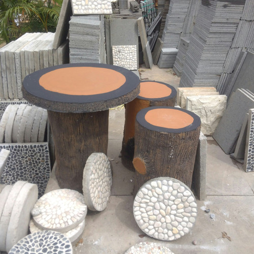 Detail Meja Taman Beton Nomer 46