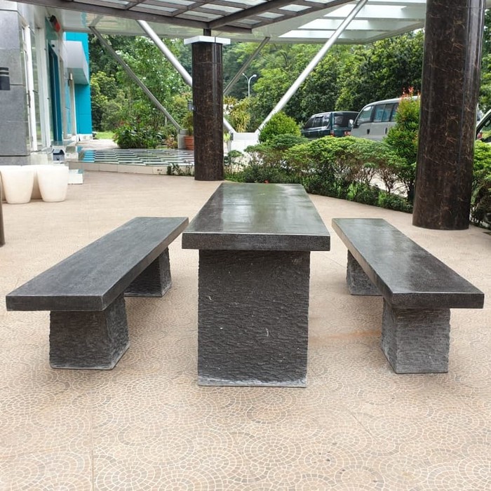 Detail Meja Taman Beton Nomer 8