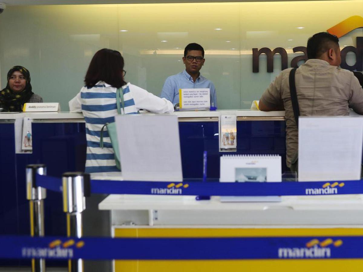 Detail Meja Teller Bank Mandiri Nomer 9