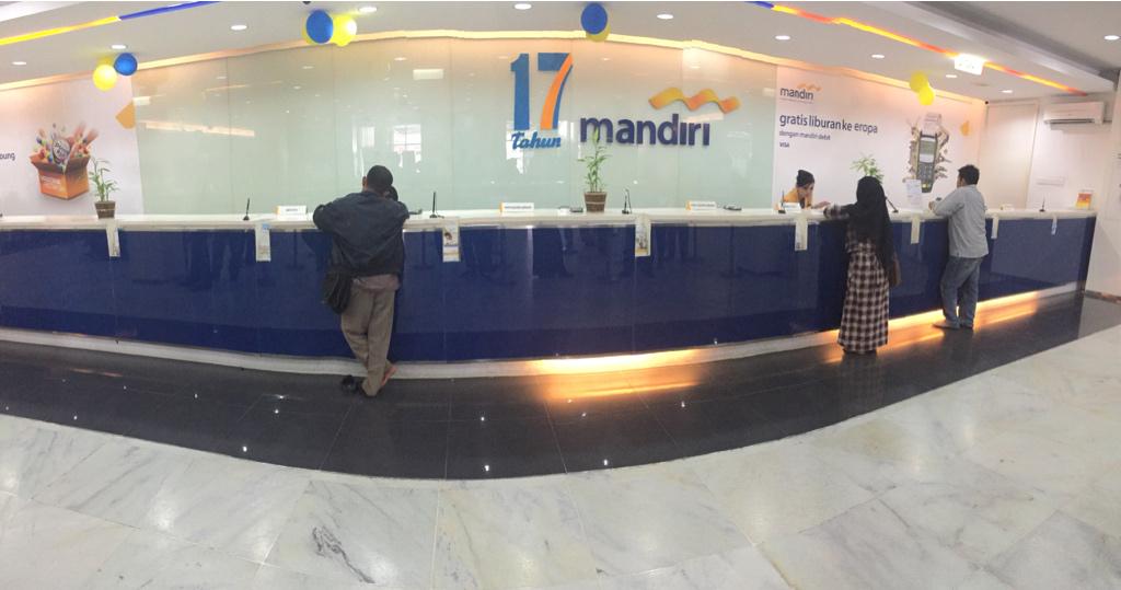 Detail Meja Teller Bank Mandiri Nomer 3