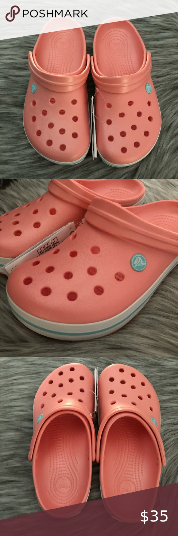 Detail Melon Colored Crocs Nomer 37