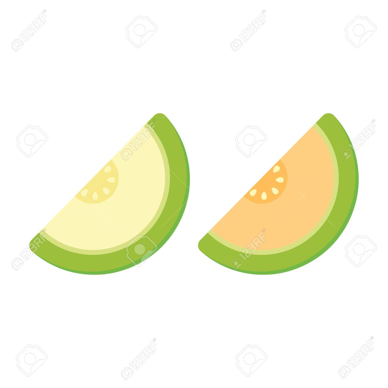 Detail Melon Vector Nomer 43