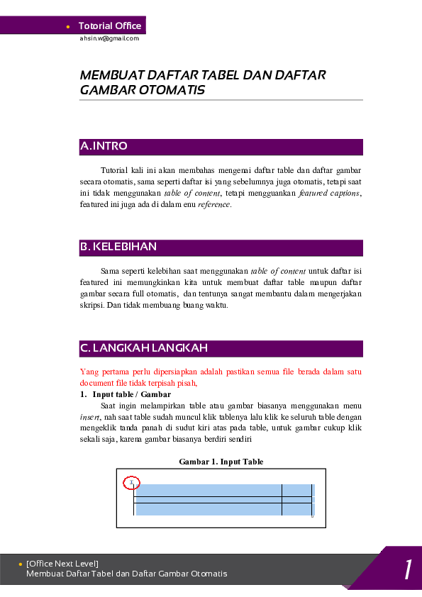 Detail Memasukkan Daftar Tabel Dan Daftar Gambar Ke Tabel Content Nomer 34