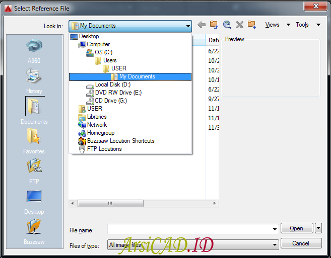 Detail Memasukkan Gambar Ke Autocad Nomer 7