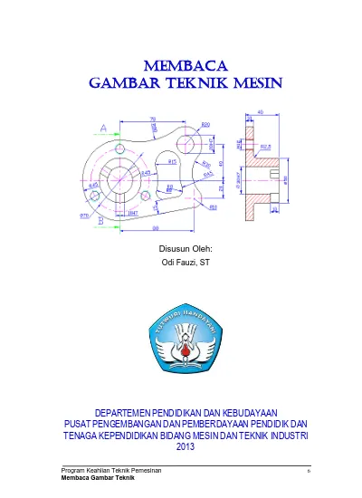 Detail Membaca Gambar Teknik Nomer 17
