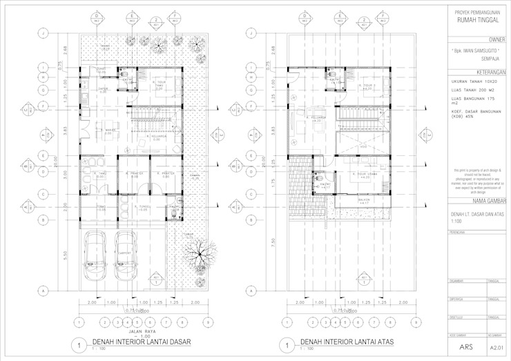 Detail Membaca Gambar Teknik Bangunan Nomer 4