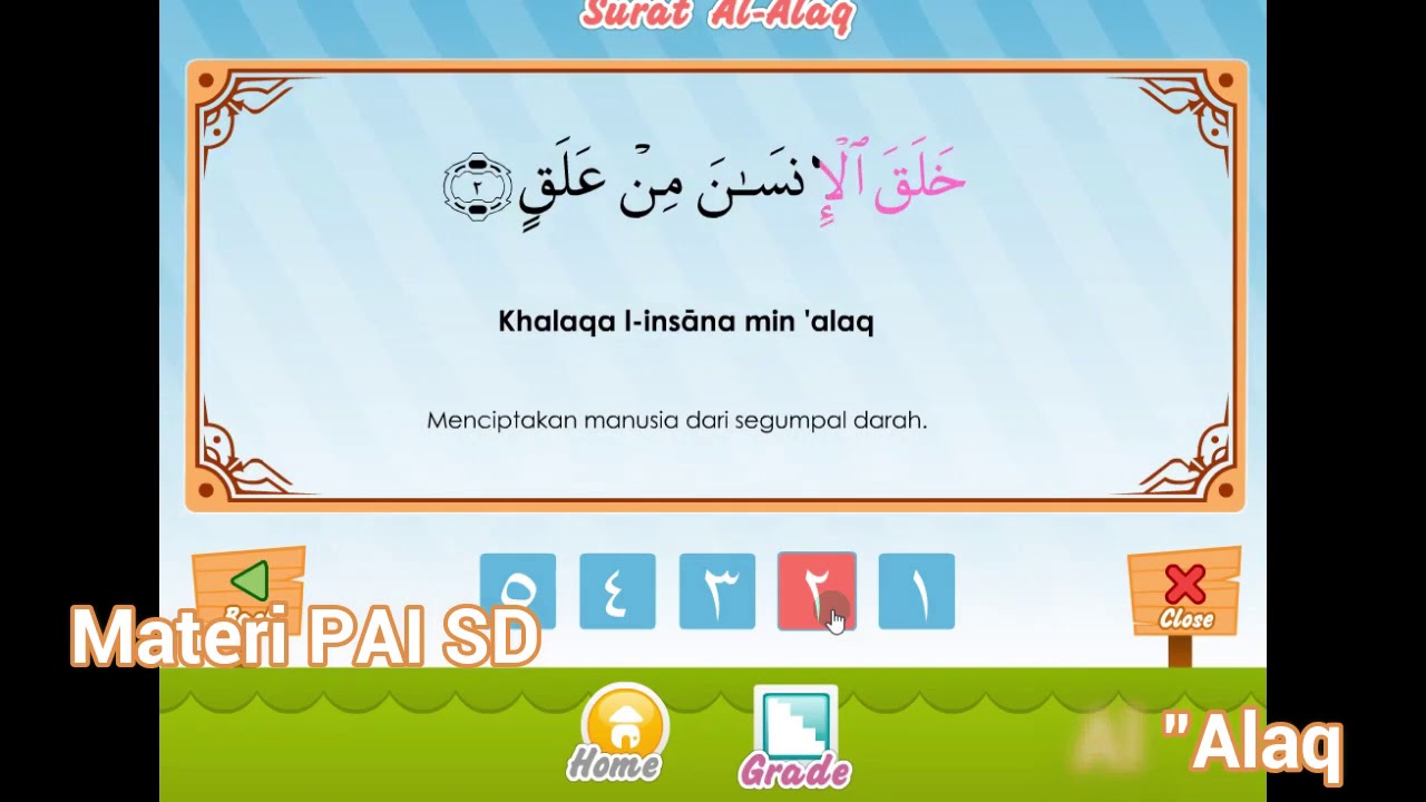 Detail Membaca Surat Al Alaq Nomer 6